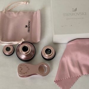 Swarovski smartphone lens set 5493075 pink SS19